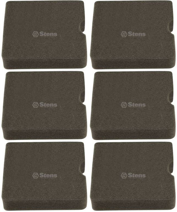 6 PK Air Filter Fits Husqvarna Jonsered Red Max 504115301 521751401 130BT