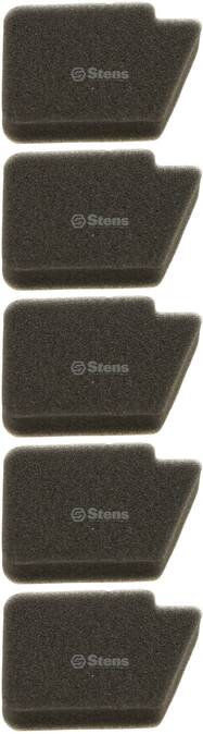 5 PK Air Filter Fits Husqvarna Poulan 545146501 BVM200FE BVM210FA BVM210VS