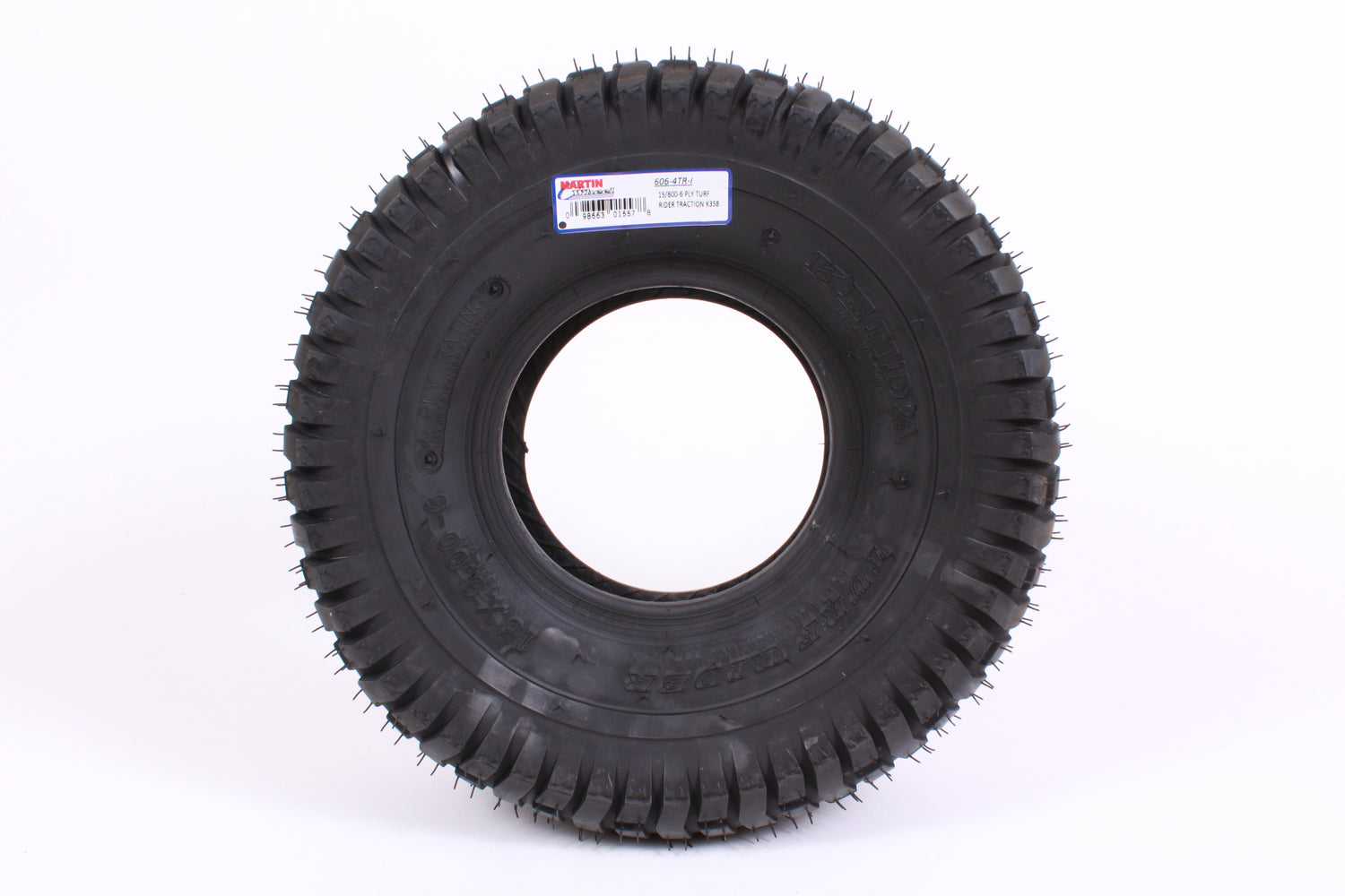 Martin Wheel 606-4TR-I 15x600-6 4-Ply Turf Rider Tread Tire