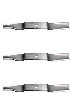 3 PK Mower Blade Fits Cub Cadet 742-3002 759-3812 15-1/8" L 3/4" Center Hole