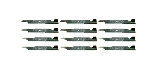 12 Pack High-Lift Blades Fits Dixie Chopper 30227-60 30227-60V