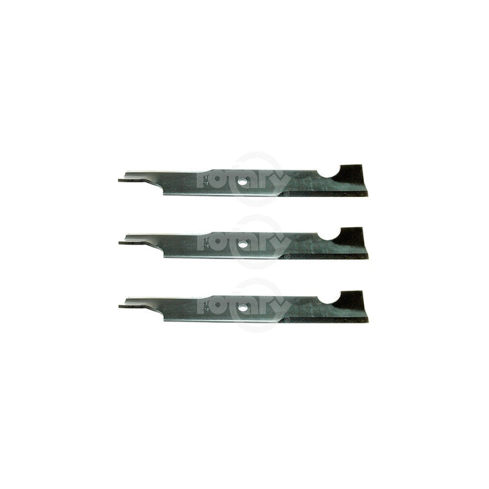 3 Pack High-Lift Lawn Mower Blades Fits Exmark 633483