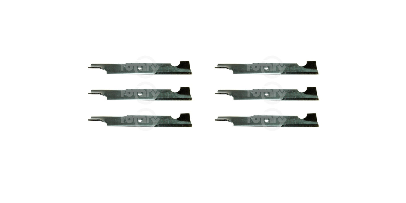 6 Pack High-Lift Blades Fits Bad Boy 038-2007-00 038-6050-00 038-6060-00