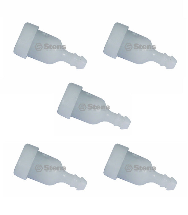 5 Pack Stens 610-079 Fuel Line Vent For A356000031 13130040630 A356000030