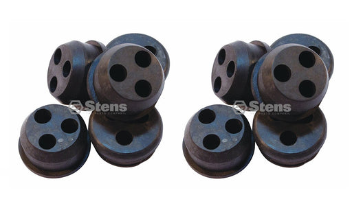 Pack of 10 Stens 610-409 3 Hole Fuel Grommets Fits Echo 13211546730 V137000030