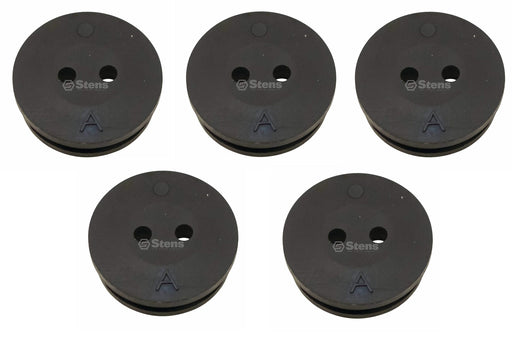 5 Pack Stens 610-411 Fuel Grommet Fits RedMax T155185300 2 Hole