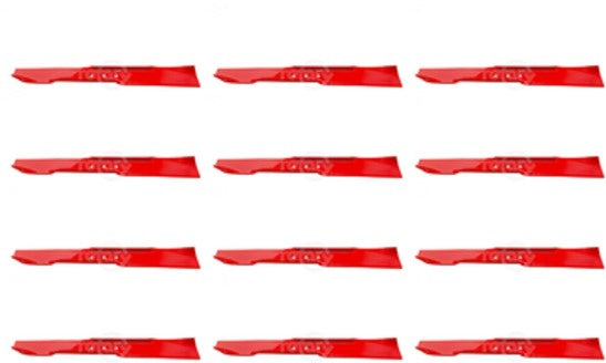 12 Pack Blade 20-11/16"X 3/8" Mulcher Fits Snapper