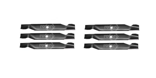 6 Pack Blade Fits AYP Roper Sears 138496