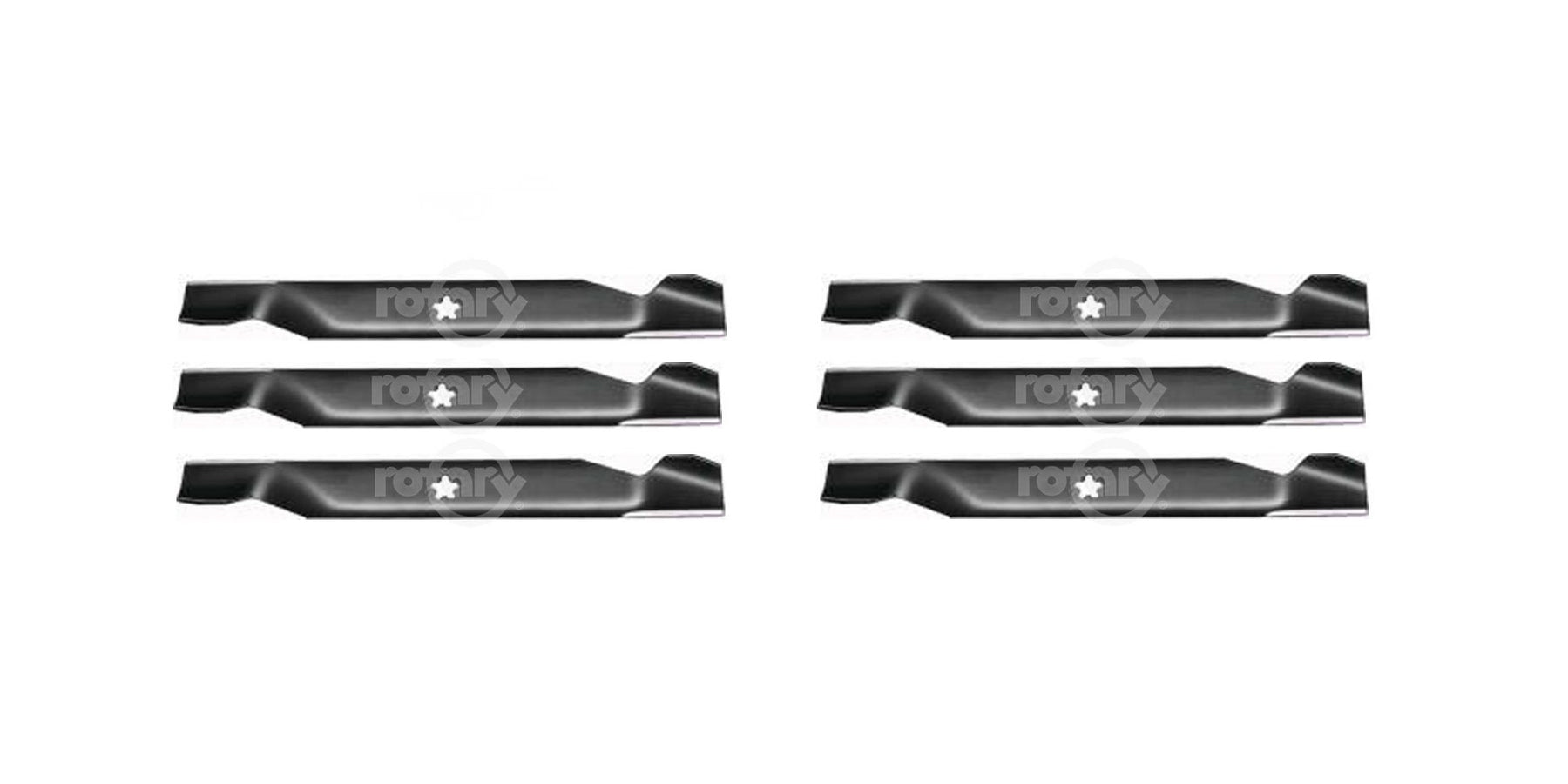 6 Pack Mower Blades Fits AYP Roper Sears 127842 138497