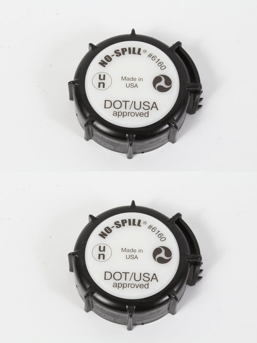 2 Pack Genuine No-Spill 6160 DOT Approved Fuel Gas Cap