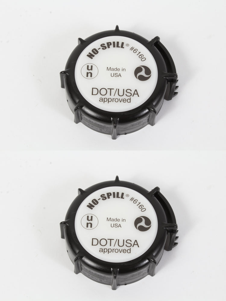 2 Pack Genuine No-Spill 6160 DOT Approved Fuel Gas Cap