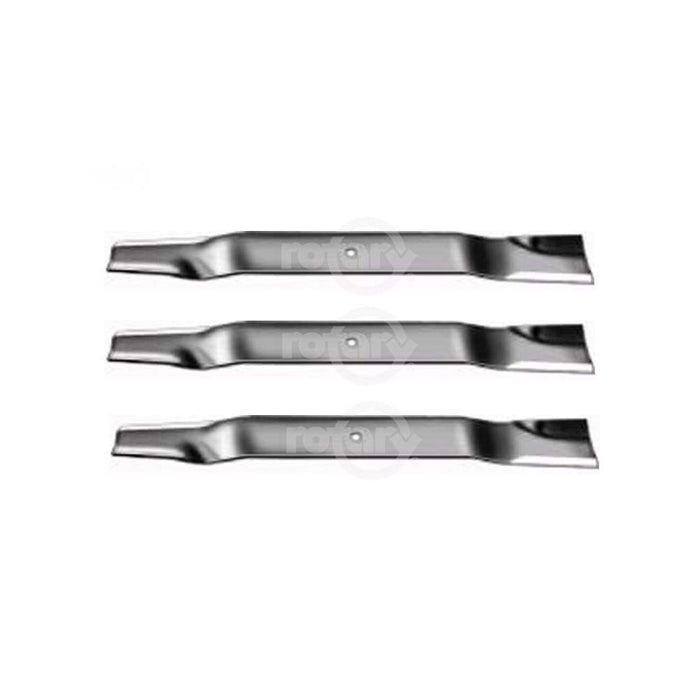 3 Pack Standard-Lift Heavy Duty Lawn Mower Blades Fits Country Clipper H-1667