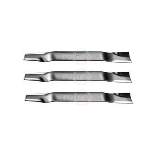 3 Pack Standard-Lift Heavy Duty Lawn Mower Blades Fits Grasshopper 320242