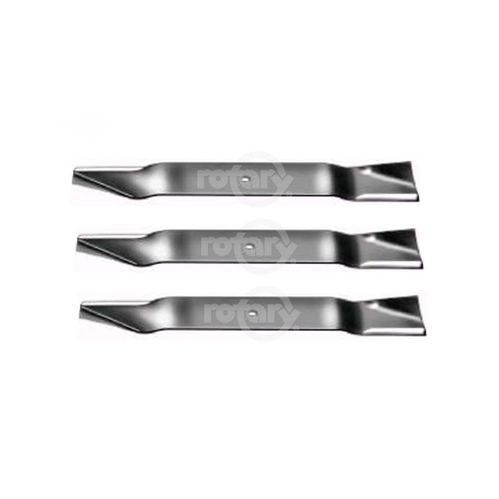 3 Pack High-Lift Heavy Duty Lawn Mower Blades Fits Grasshopper 320243 320245