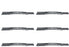 6 Pack Blade 25-1/16"X 5/8" Left Hand Cut Fits Walker