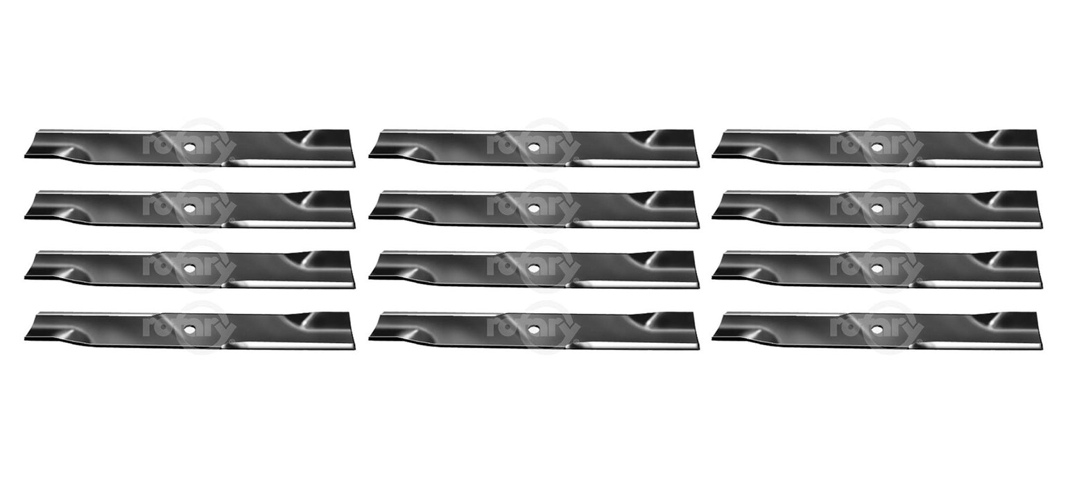 12 Pack Lawn Mower Blades Fits Hustler 793794 794685