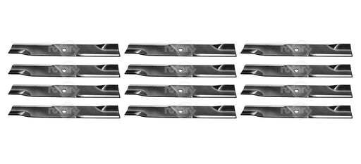 12 Pack Lawn Mower Blades Fits Hustler 793794 794685