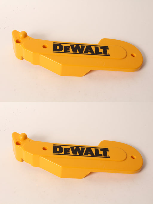 2 PK Genuine DeWalt 618193-00 Belt Cover Fits Specific DW718 DWS780 DWS779 OEM