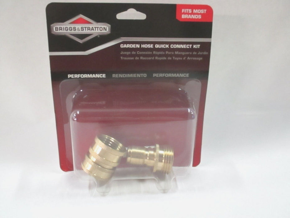 Genuine Briggs & Stratton 6190 Pressure Washer Garden Hose Quick Connect Kit OEM