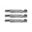 3 Pack Blades Fits AYP Roper Sears 137380 532137380