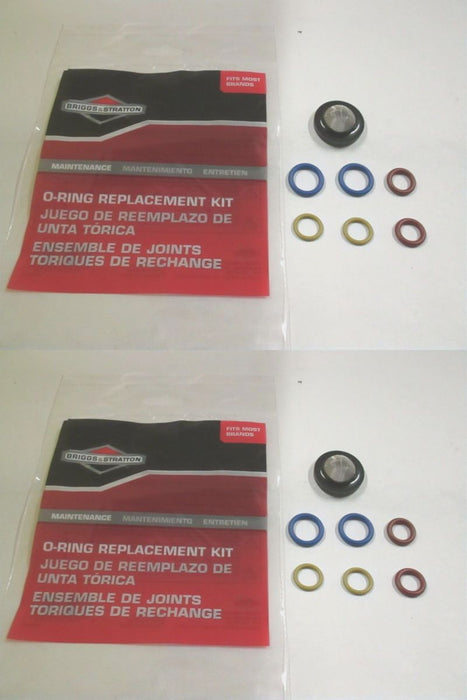 2 Pack Genuine Briggs & Stratton 6198 Pressure Washer O-Ring Replacement Kit