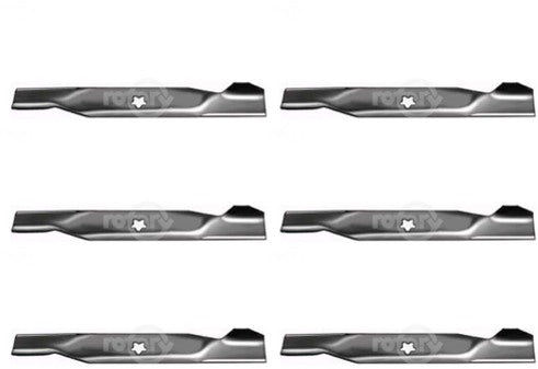 6 PK Mower Blade Fits Husqvarna Craftsman AYP 532130652 130652 44"