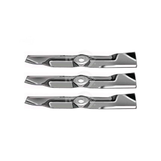 3 Pack Lawn Mower Blades Fits John Deere M115495