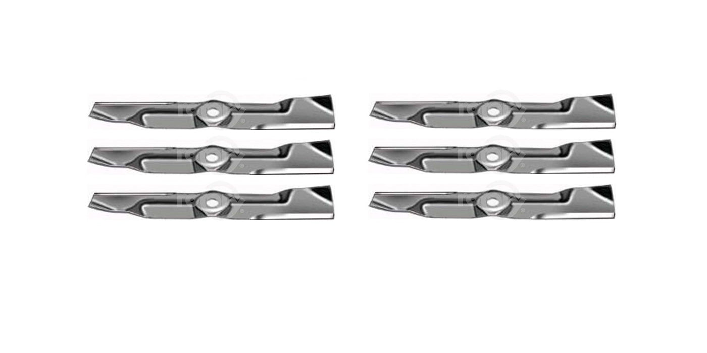 6 Pack Lawn Mower Blades Fits John Deere M115495