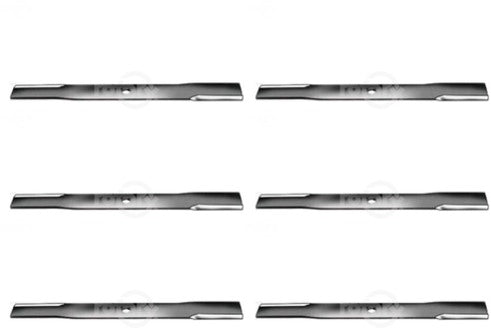 6 PK Mower Blade Fits JD M83363 AM102401 72" 9/16" Lift 1050 2320 3720 4400 970