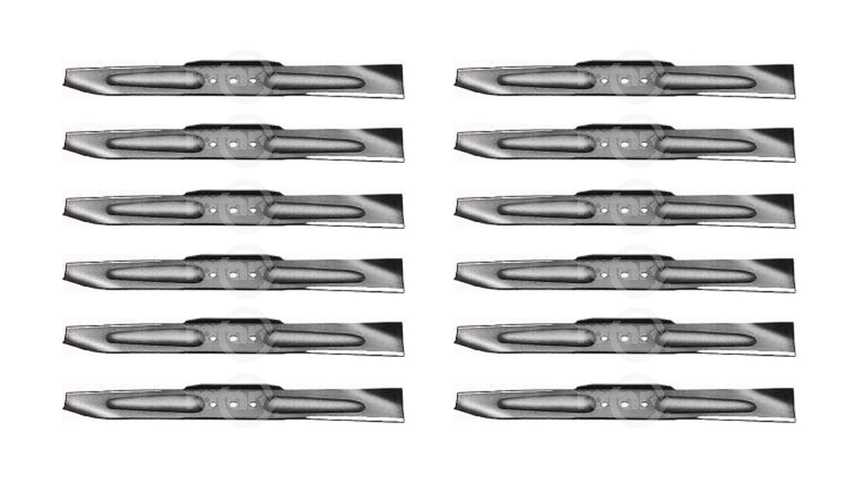 12 Pack Rotary 6256 Lawn Mower Blade Fits Exmark 107-4276-03 42-1000-03