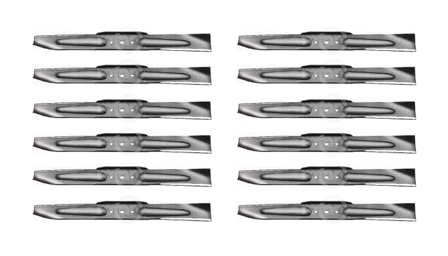 12 Pack Rotary 6256 Lawn Mower Blade Fits Exmark 107-4276-03 42-1000-03