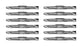 12 Pack Rotary 6256 Lawn Mower Blade Fits Windsor 50-4845