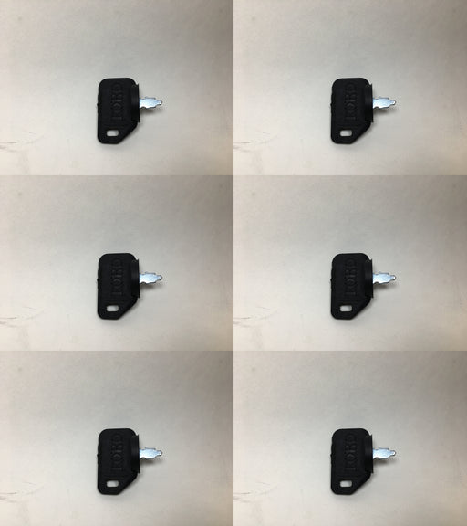 6 Pack Genuine Toro 63-8360 Ignition Key 63-8360P OEM