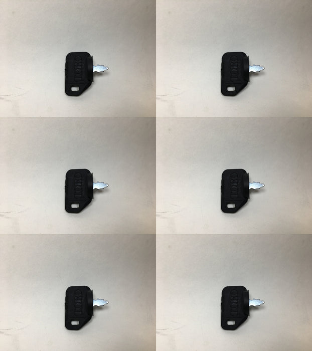 6 Pack Genuine Toro 63-8360 Ignition Key 63-8360P OEM