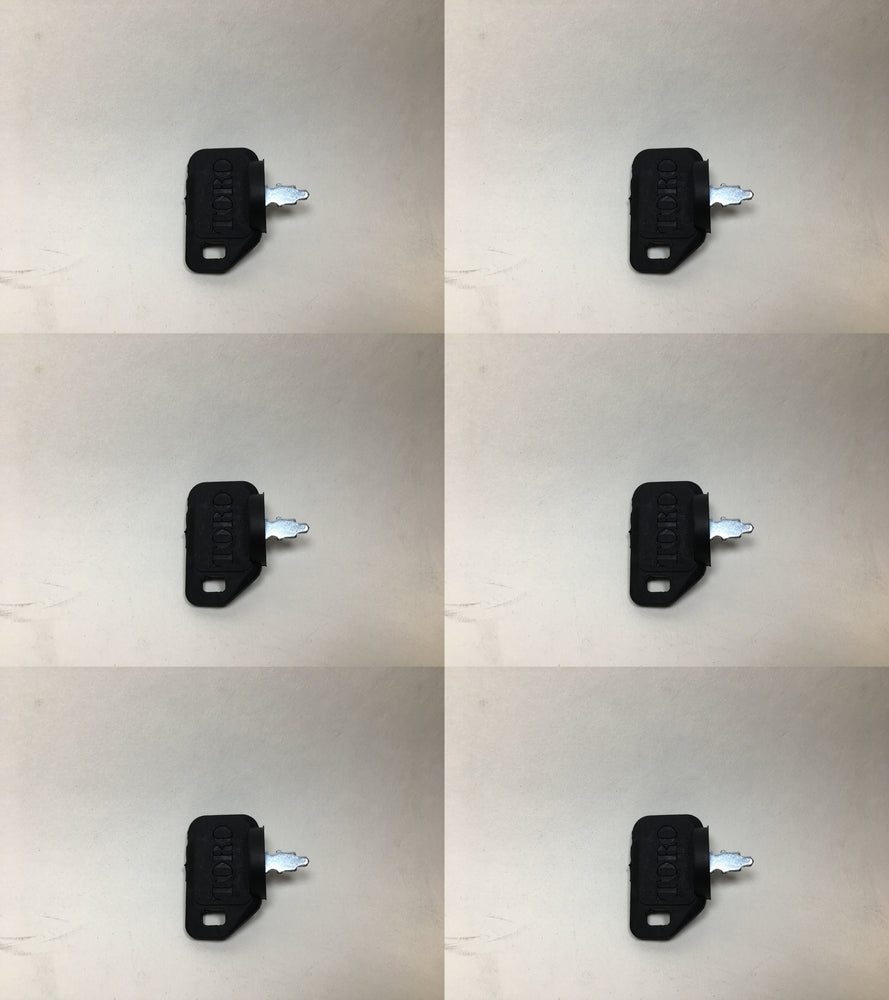 6 Pack Genuine Toro 63-8360 Ignition Key 63-8360P OEM