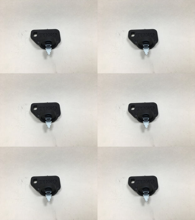 6 Pack Genuine Toro 63-8360 Ignition Key 63-8360P OEM