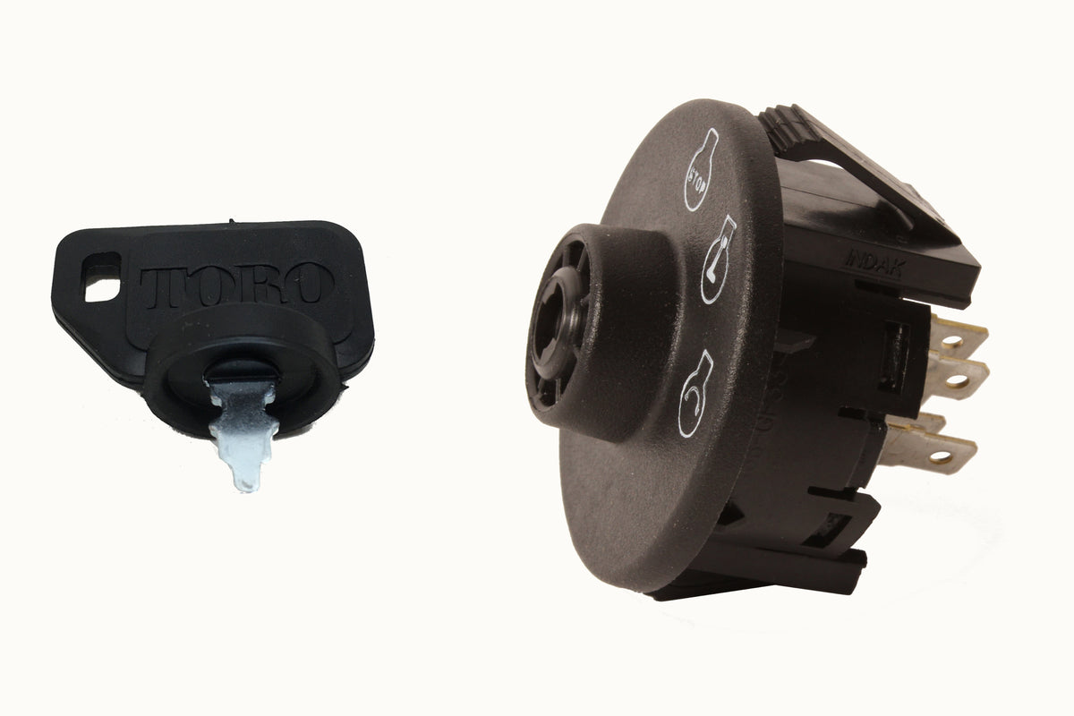 Genuine Toro 137-4100 & 63-8360 Ignition Switch & Key Z-Master TimeCut ...