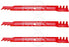 3 Pack Copperhead Mulching Blade For Snapper 28"X 1-1/16"