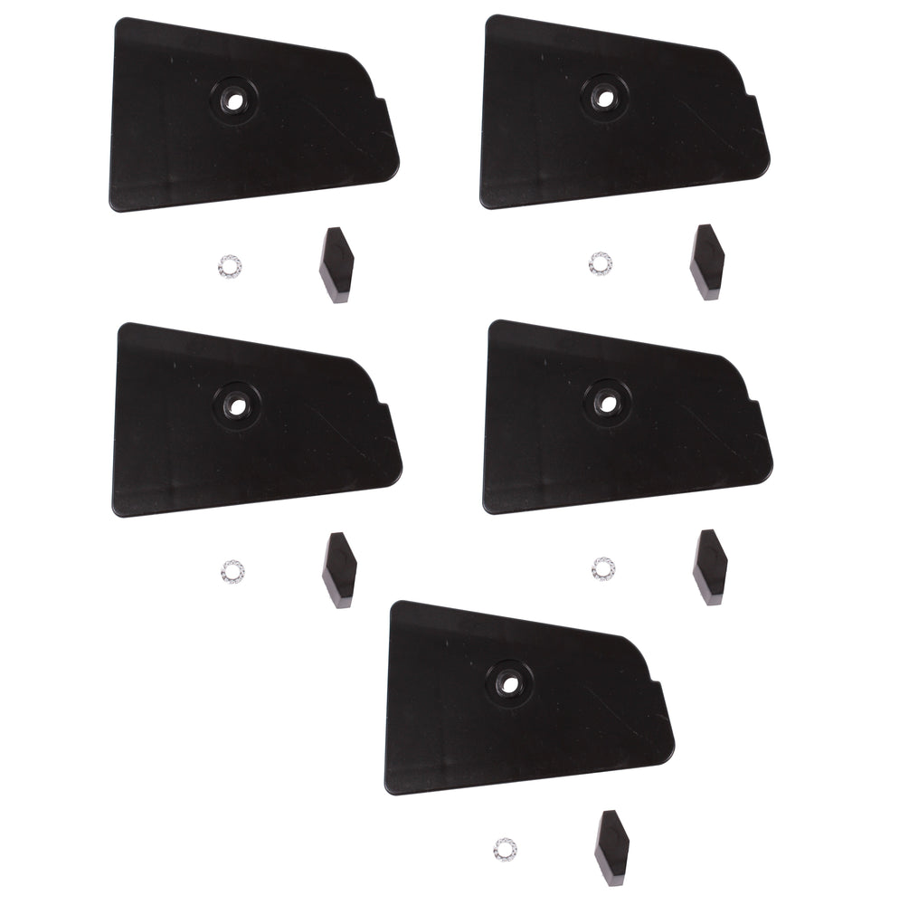 5 Pack Genuine MTD 631-04378 Bracket Kit For Cub Cadet Remington Troy Bilt White