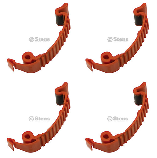 4 Pack Stens 635-188 Top Cover Buckle Clip Fits Husqvarna 503894701