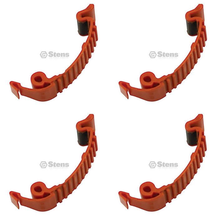 4 Pack Stens 635-188 Top Cover Buckle Clip Fits Husqvarna 503894701