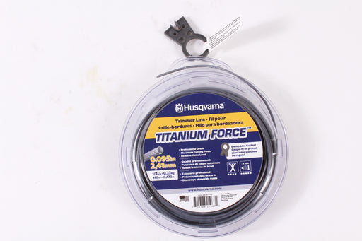 Husqvarna 639005102 Commercial Grade Titanium Force .095" 1/2lb Trimmer Line