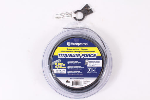 Husqvarna 639005103 Commercial Grade Titanium Force .105" 1/2lb Trimmer Line