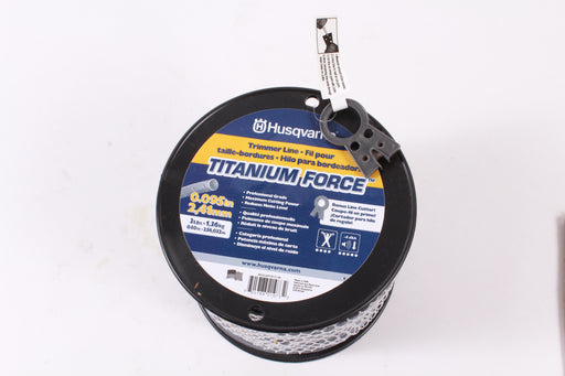 Husqvarna 639005106 Commercial Grade Titanium Force .095 3lb Trimmer Line Spool