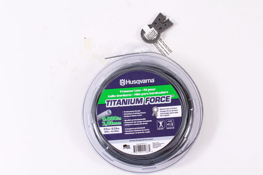 Husqvarna 639005112 Commercial Grade Titanium Force .080" 1/2lb Trimmer Line