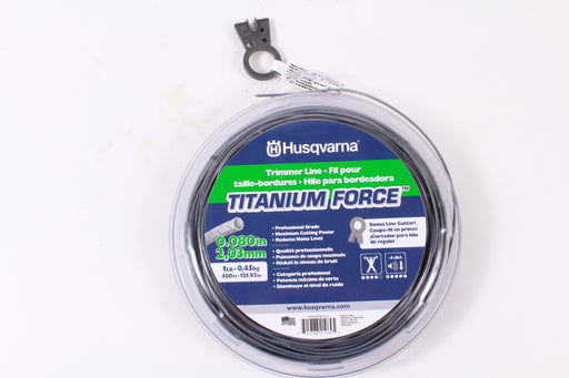 Husqvarna 639005113 Commercial Grade Titanium .080" 400' Trimmer Line Spool