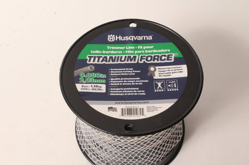 Husqvarna 639005114 Commercial Grade Titanium Force .080 3lb Trimmer Line Spool