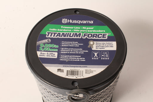 Husqvarna 639005115 Commercial Grade Titanium Force .080 5lb Trimmer Line Spool