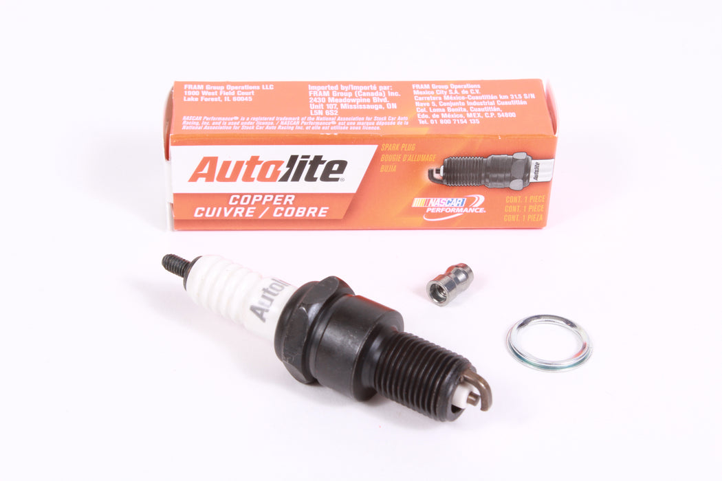 Genuine Autolite 63 Copper Resistor Spark Plug