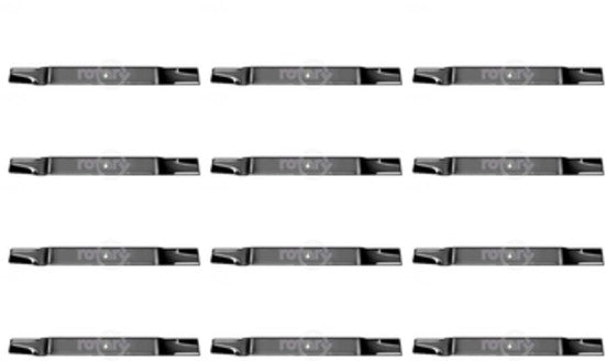 12 Pack Blade 25"X 1/2" Low-Lift Fits Grasshopper